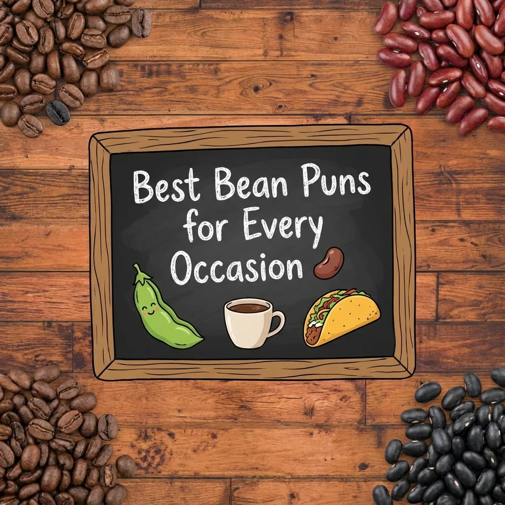 Best Bean Puns for Every Occasion π«