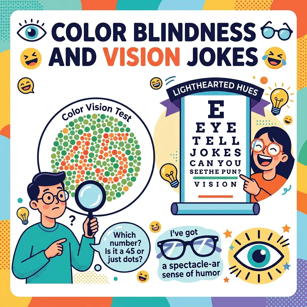 ๐๏ธ Color Blindness and Vision Jokes