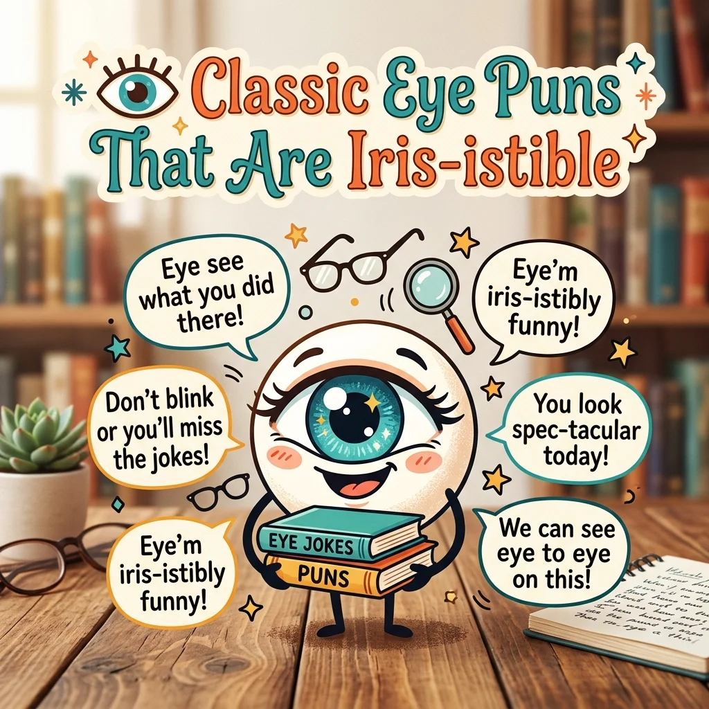 ๐๏ธ Classic Eye Puns That Are Iris-istible