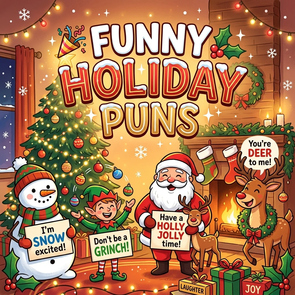 🎉 Funny Holiday Puns