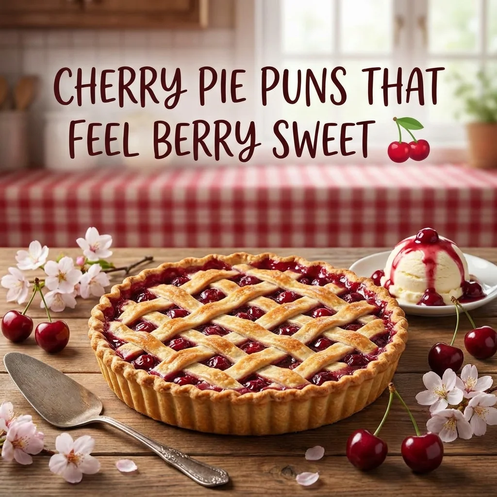 Cherry Pie Puns That Feel Berry Sweet π