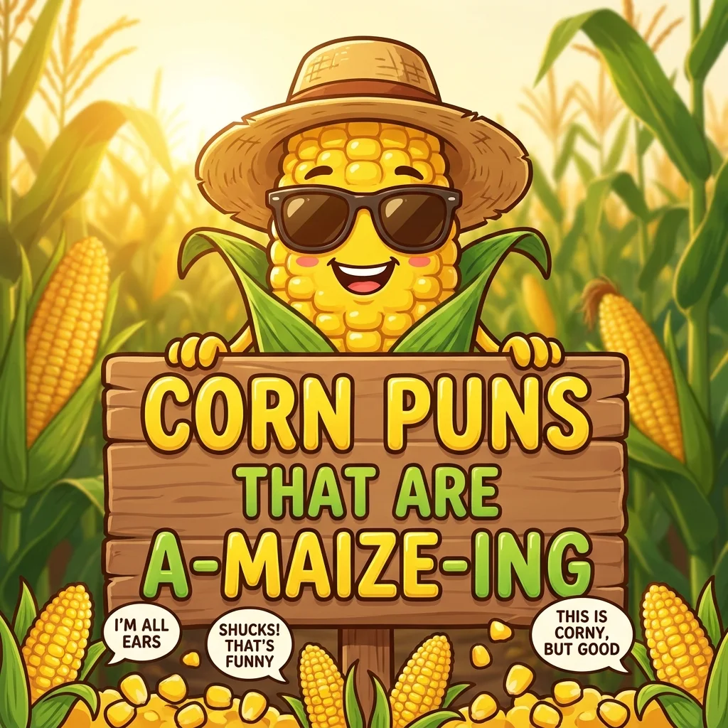 🌽 Corn Puns That Are A-maize-ing