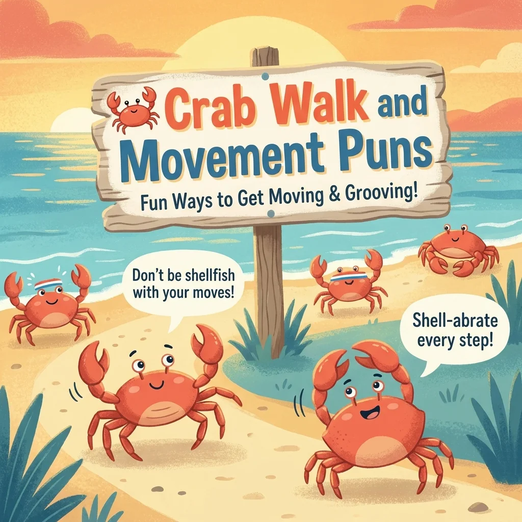 π¦ Crab Walk and Movement Puns