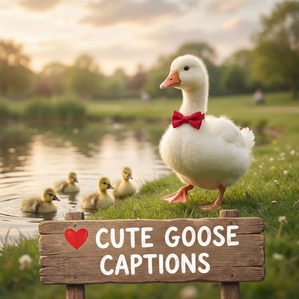 ❤️ Cute Goose Captions