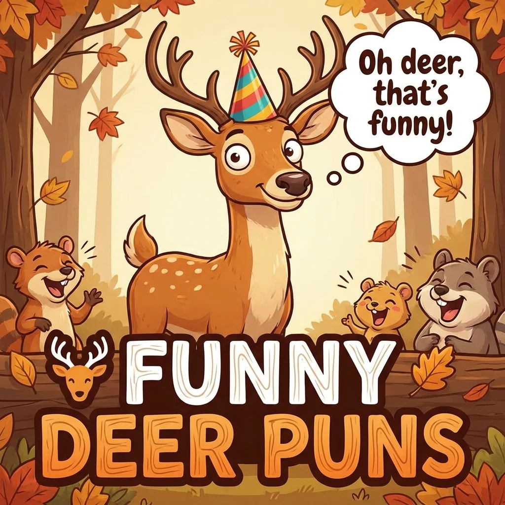 🦌 Funny Deer Puns