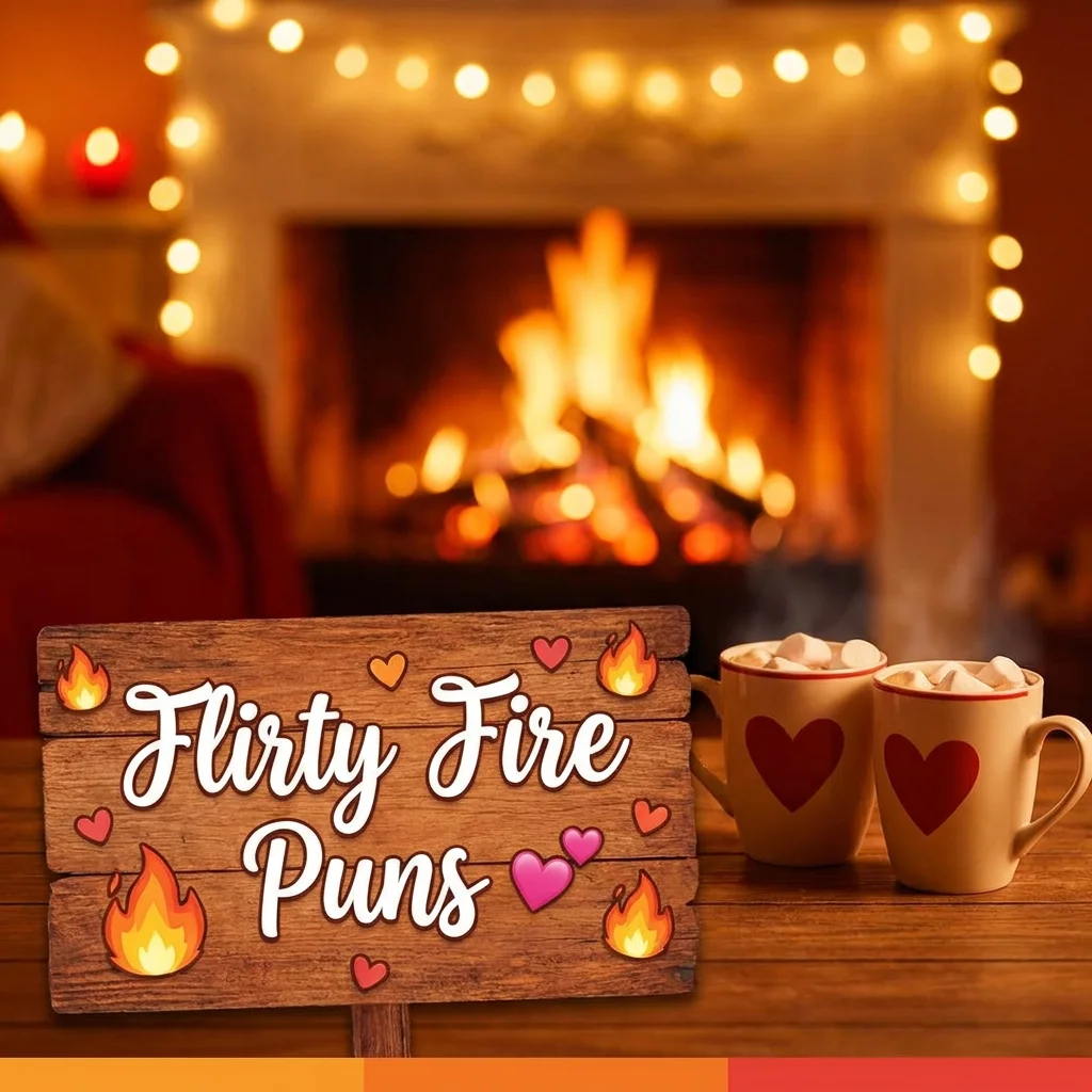 Flirty Fire Puns 💕