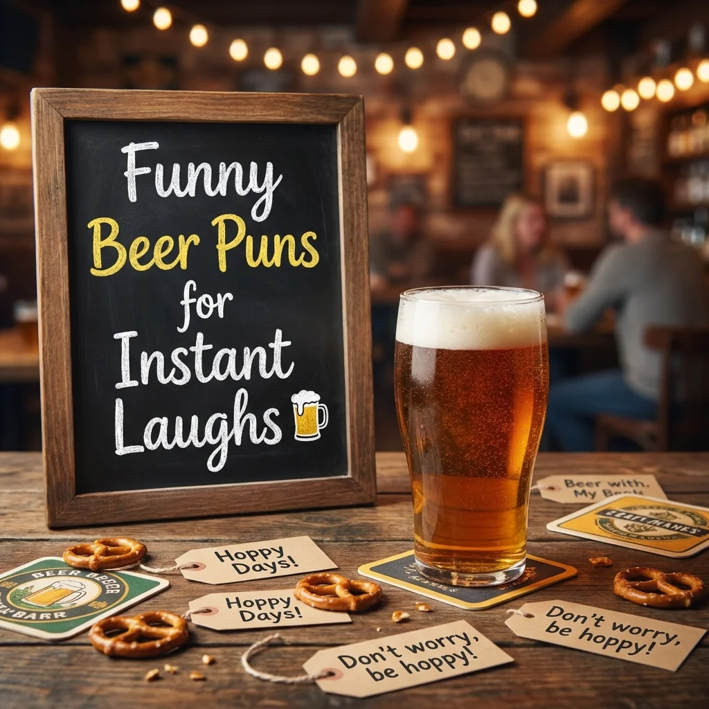 Funny Beer Puns for Instant Laughs 🍺