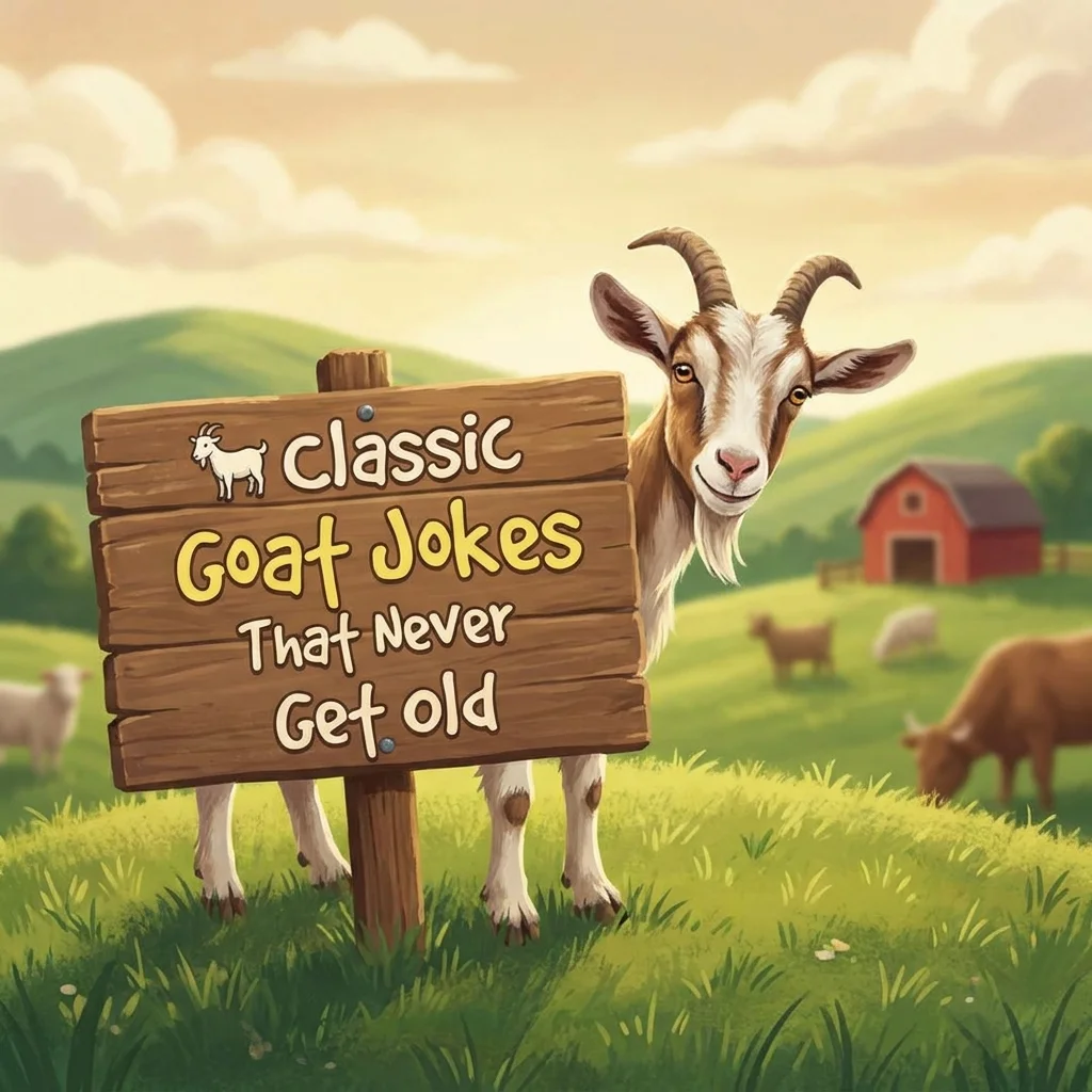 π Classic Goat Jokes That Never Get Old