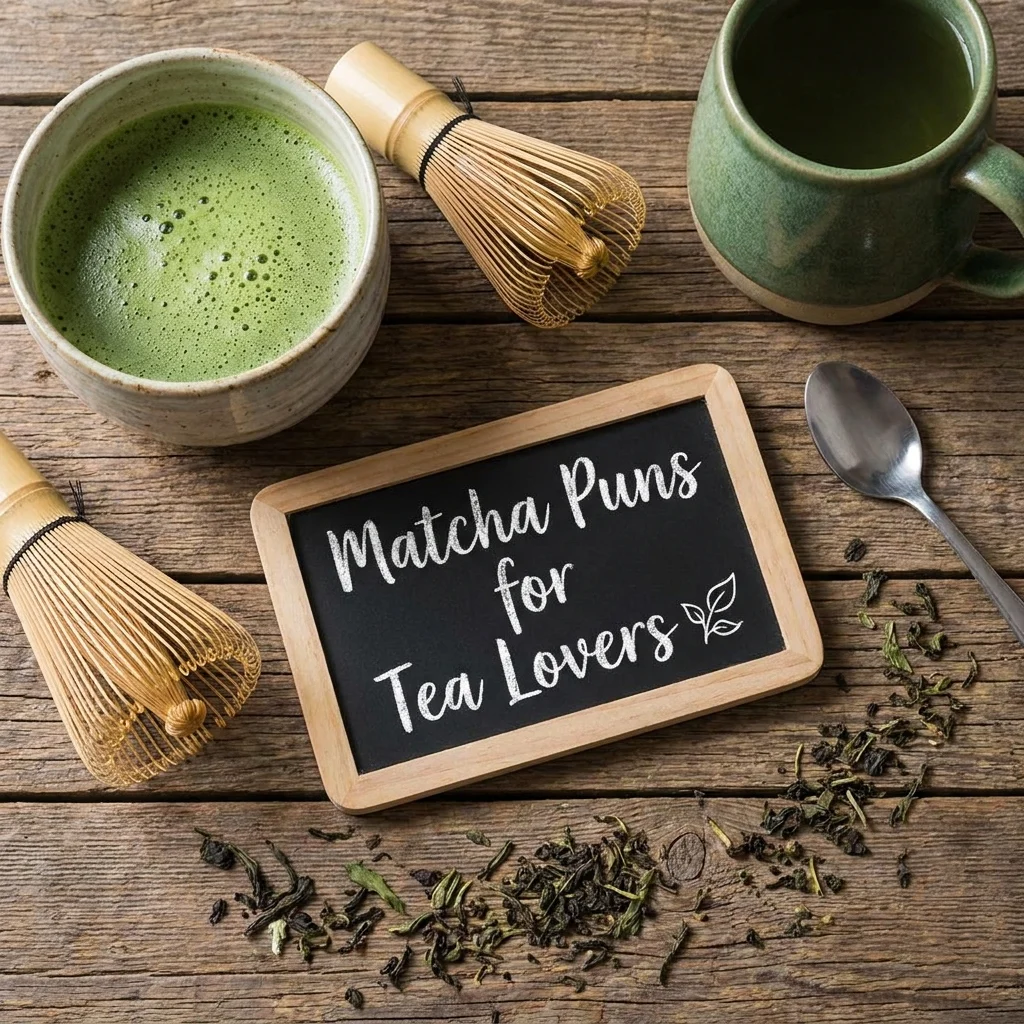 Matcha Puns for Tea Lovers 🍃
