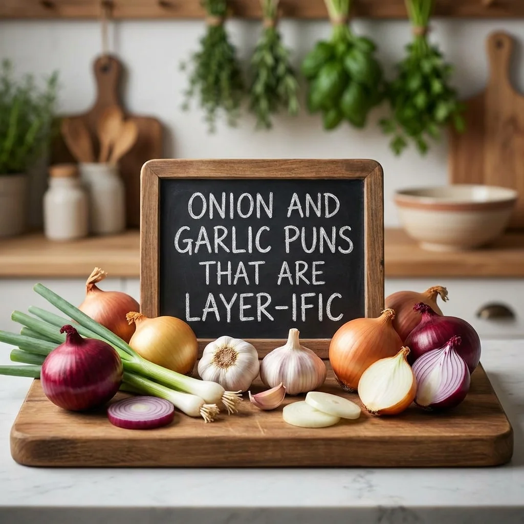 🧅 Onion and Garlic Puns That Are Layer-ific