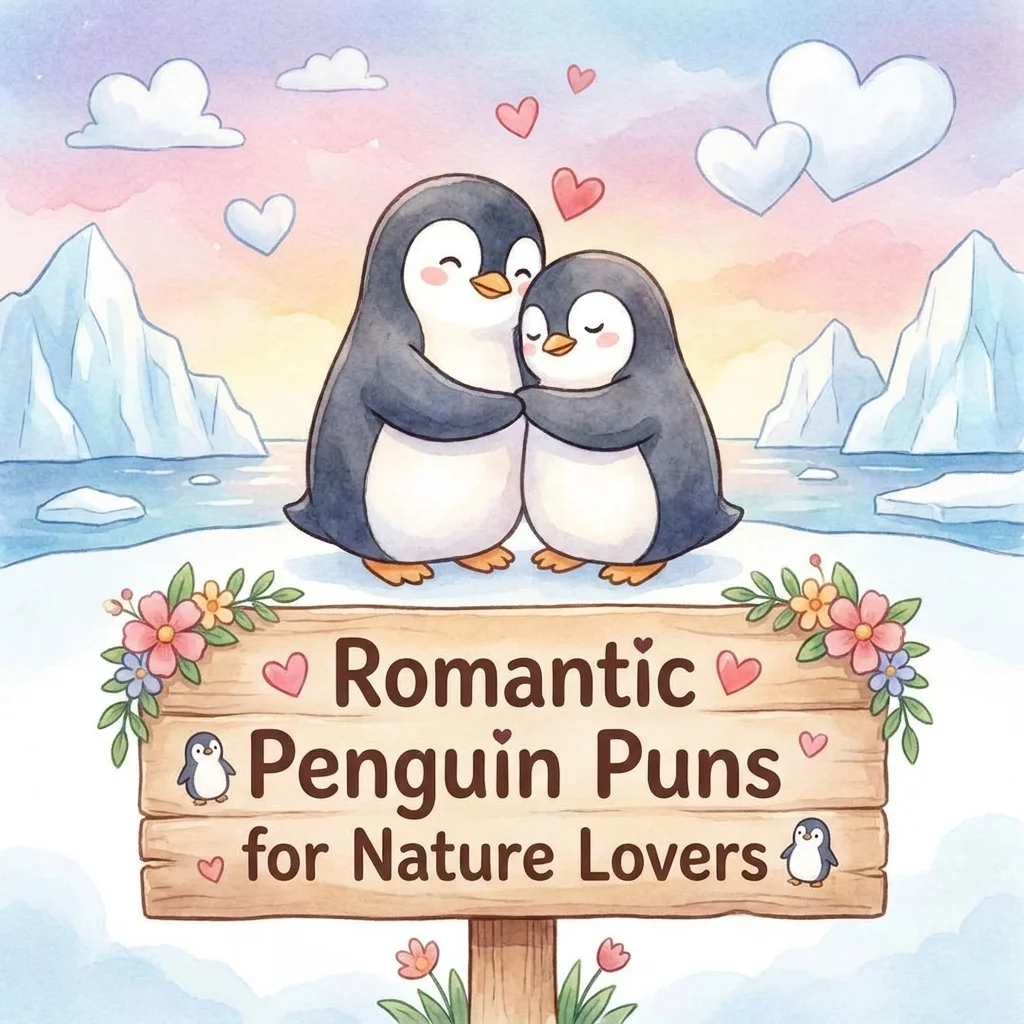 💕 Romantic Penguin Puns for Nature Lovers