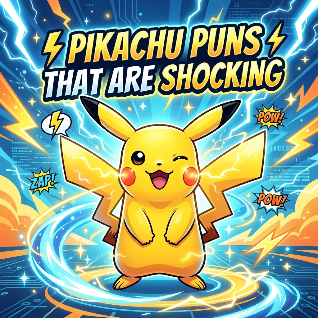 ⚡ Pikachu Puns That Are Shocking