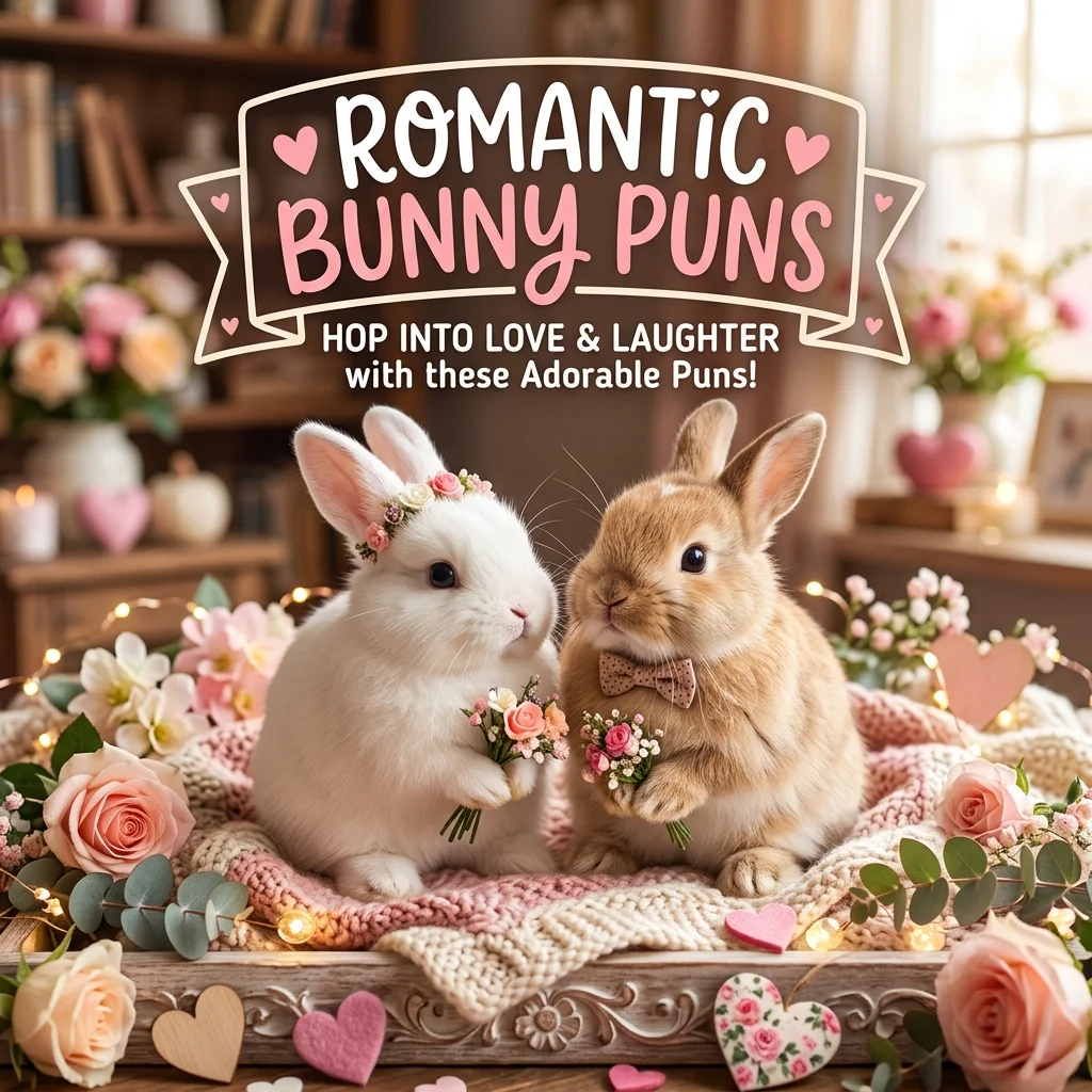 β€οΈ Romantic Bunny Puns