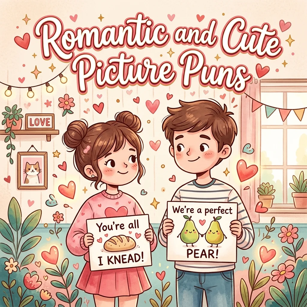 β€οΈ Romantic and Cute Picture Puns