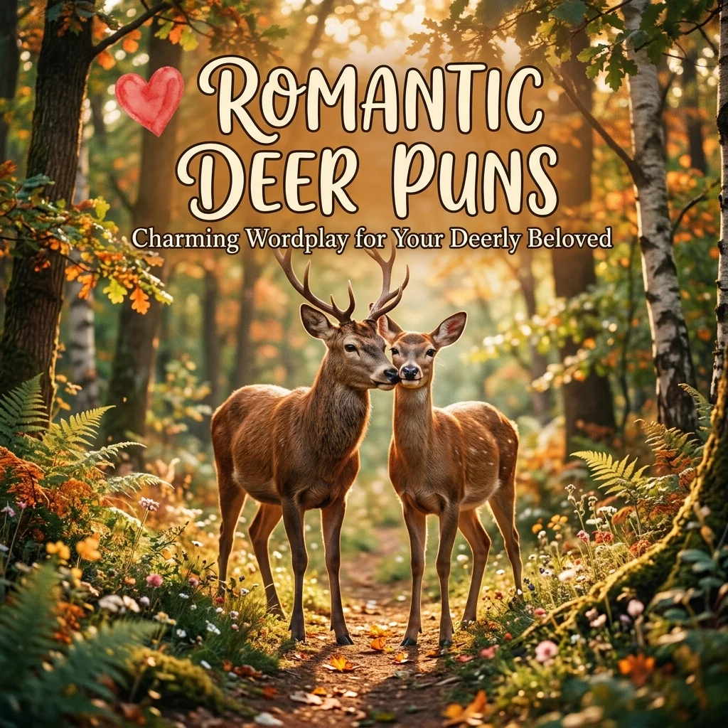 ❤️ Romantic Deer Puns