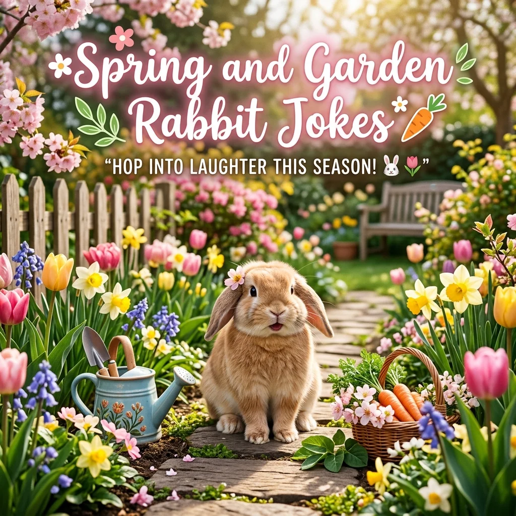πΈ Spring and Garden Rabbit Jokes