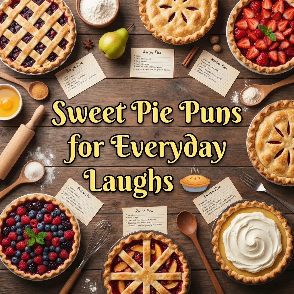 Sweet Pie Puns for Everyday Laughs π₯§