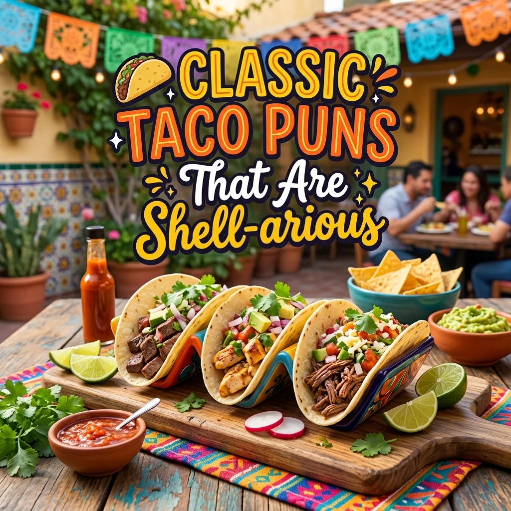 🌮 Classic Taco Puns That Are Shell-arious