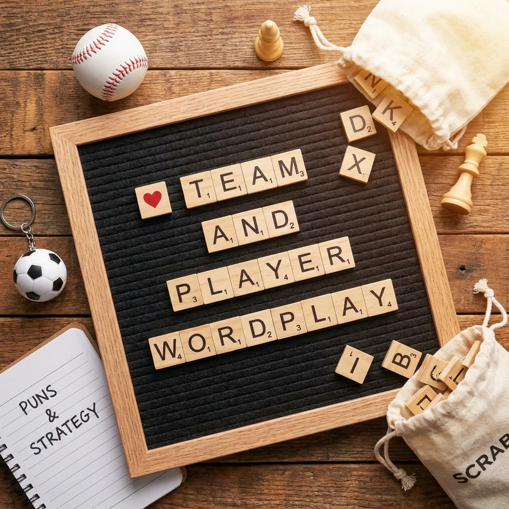 β€οΈ Team and Player Wordplay